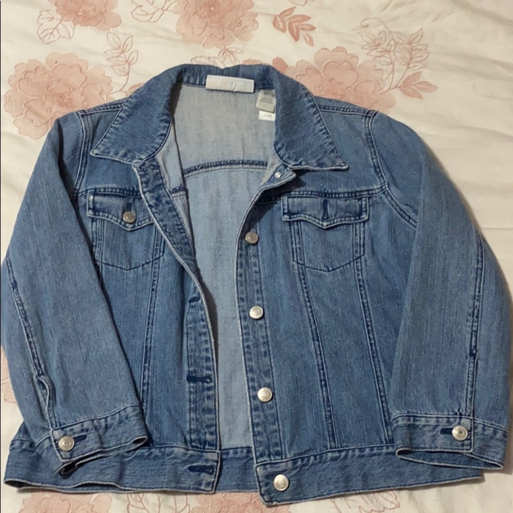 Denim Jean Jacket- 3/4 sleeve
